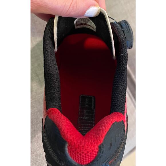 Bontrager Men's Red and Black Cycling Shoes, Size US 8 - Picture 7 of 8